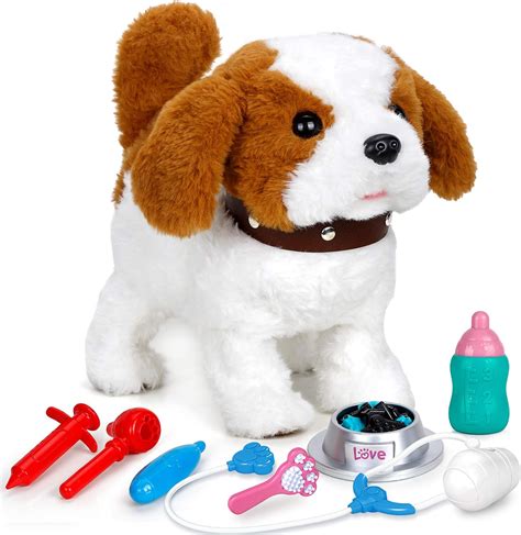 realistic puppy toy